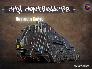 City Controllers - Quantum Cargo - PBR 3D Model