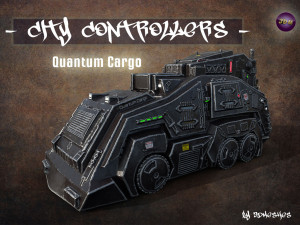City Controllers - Quantum Cargo - PBR 3D Модель