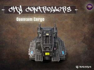 City Controllers - Quantum Cargo - PBR 3D Model