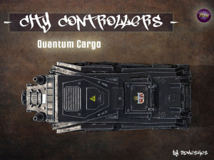 City Controllers - Quantum Cargo - PBR 3D Модель
