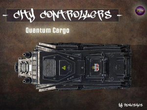 City Controllers - Quantum Cargo - PBR 3D Model