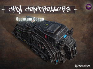 City Controllers - Quantum Cargo - PBR 3D Модель