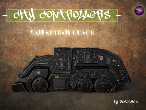 City Controllers -Samaritan Reach - PBR 3D-Modell