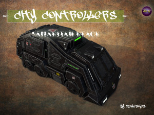 City Controllers -Samaritan Reach - PBR 3D Model