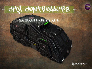 City Controllers -Samaritan Reach - PBR 3D Model