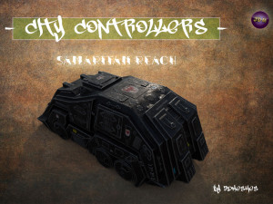 City Controllers -Samaritan Reach - PBR 3D Model