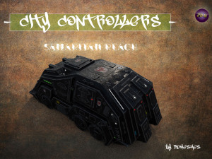 City Controllers -Samaritan Reach - PBR 3D Model