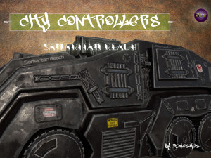 City Controllers -Samaritan Reach - PBR 3D Model