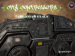 City Controllers -Samaritan Reach - PBR 3D Model