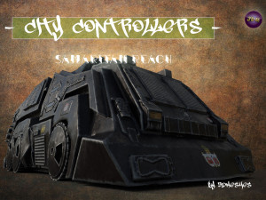 City Controllers -Samaritan Reach - PBR 3D Model
