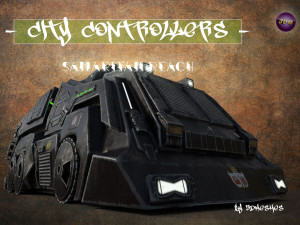 City Controllers -Samaritan Reach - PBR 3D Model