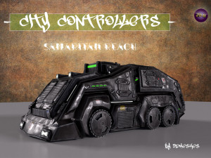 City Controllers -Samaritan Reach - PBR 3D Model