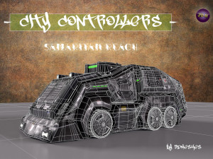 City Controllers -Samaritan Reach - PBR 3D Model
