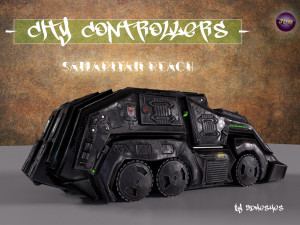 City Controllers -Samaritan Reach - PBR 3D Model