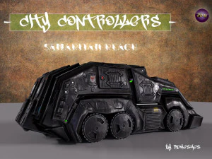 City Controllers -Samaritan Reach - PBR 3D Model