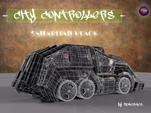 City Controllers -Samaritan Reach - PBR 3D Model
