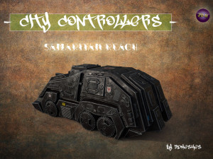 City Controllers -Samaritan Reach - PBR 3D Model