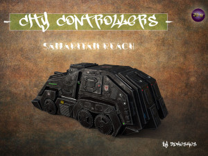 City Controllers -Samaritan Reach - PBR 3D Model
