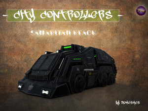 City Controllers -Samaritan Reach - PBR 3D Model