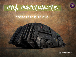 City Controllers -Samaritan Reach - PBR 3D Model