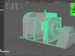 Wasserwerk T740 - PBR 3D Model