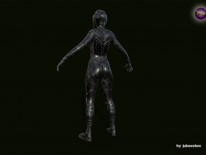 Girl Dog Bot - PBR 3D Model