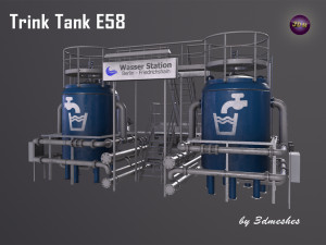 Trinktank Berlin Friedrichshain - PBR 3Dモデル