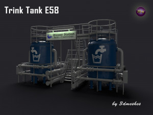 Trinktank Berlin Friedrichshain - PBR 3Dモデル