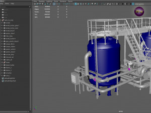 Trinktank Berlin Friedrichshain - PBR 3Dモデル