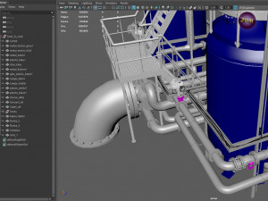 Trinktank Berlin Friedrichshain - PBR 3Dモデル