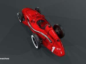 Maserati 250F Grand Prix - PBR 3D 모델