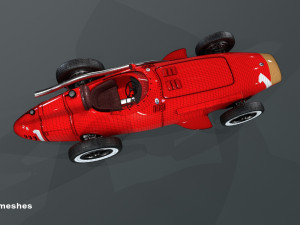 Maserati 250F Grand Prix - PBR 3D 모델