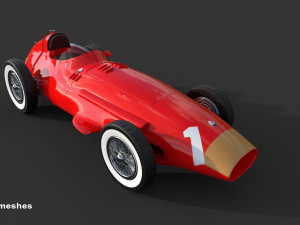 Maserati 250F Grand Prix - PBR 3D 모델