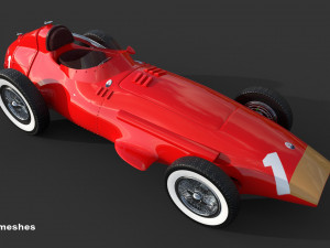 Maserati 250F Grand Prix - PBR 3D 모델