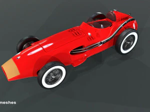 Maserati 250F Grand Prix - PBR 3D Model