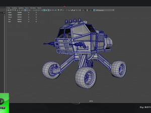RALLY - Earth Toad - PBR 3D Model