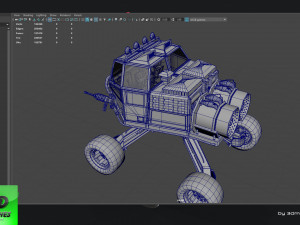 RALLY - Earth Toad - PBR 3D Model