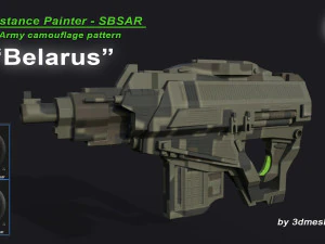Belarus - Army Camouflage Pattern - SBSAR Material by 3dmeshes Berlin CG Textures