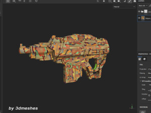 Belgium - Army Camouflage Pattern - SBSAR Material by 3dmeshes Berlin CG 纹理