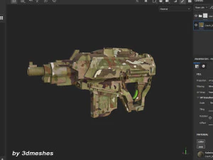 Czech Republic - Army Camouflage Pattern - SBSAR Material by 3dmeshes Berlin CG Textures