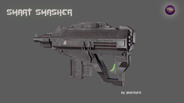 Smart Smasher - FH - PBR by 3dmeshes Berlin Modelo 3D .c4d .max .obj .3ds .fbx .stl .blend 