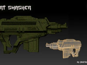 Smart Smasher - FH - PBR by 3dmeshes Berlin 3D Model