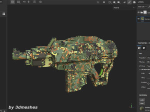 Germany - Army Camouflage Pattern - SBSAR Material by 3dmeshes Berlin Texturas CG