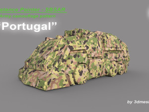 Portugal - Army Camouflage Pattern - SBSAR Material by 3dmeshes Berlin CG Textures