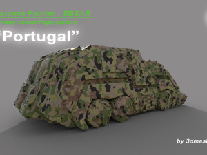 Portugal - Army Camouflage Pattern - SBSAR Material by 3dmeshes Berlin CG Textures