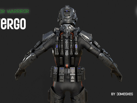 Cyber Warrior - TERGO 3D Model