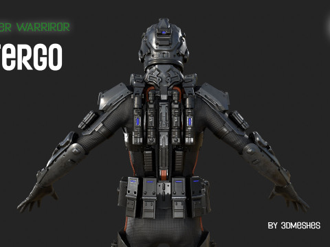 Cyber Warrior - TERGO 3D Model