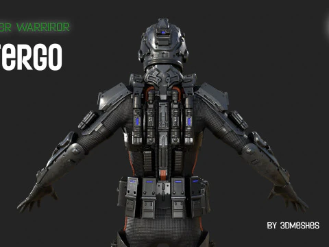 Cyber Warrior - TERGO 3D Model