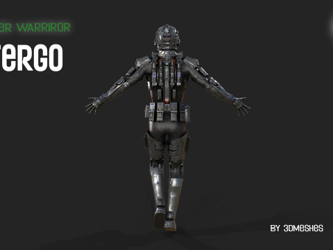 Cyber Warrior - TERGO 3D Model