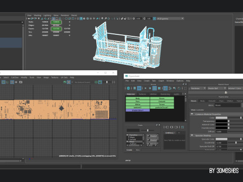 Construction Lift - Big Version Model 3D